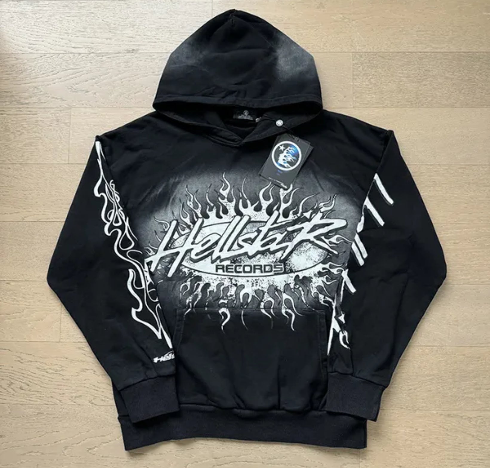 1:1 Black Hell Hoodie (with bag)