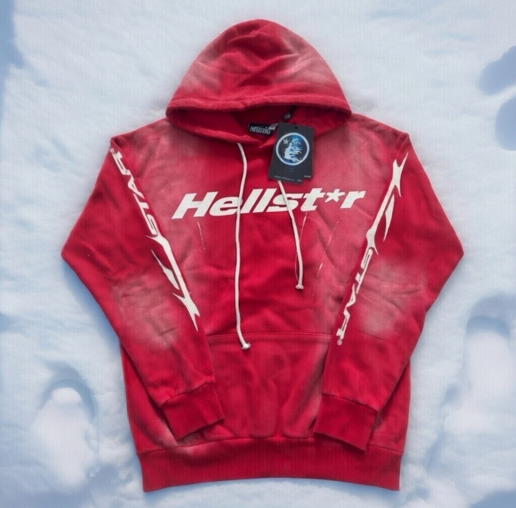 1:1 Red Hell Hoodie (with bag)