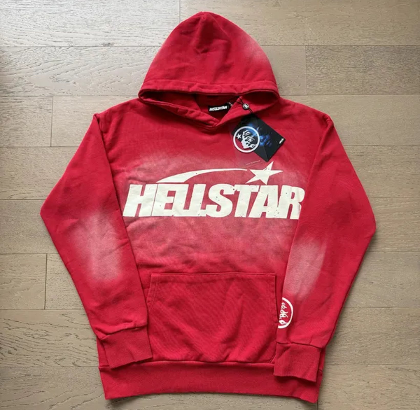 1:1 Red Hell Hoodie (with bag)
